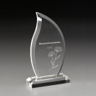 Chill Flame Trophy Acrylaward mit Gravur - Awards