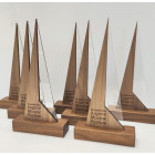 Holz Glas Trophy Sky - Kundenbeispiel Europäisches Jugend Musical Festival - Awards
