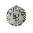Medaille Leon Beispiel Bezirkssieger Feuerwehr mit Laser Emblem - ebets - awards