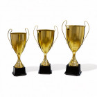 Pokal Goldcup in hochwertiger, edler Kelchform - erhältlich in 3 Größen - Awards