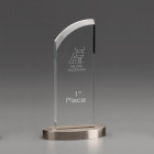 Sword Metal Trophy graviert aus Acryl mit Metallsockel - Awards