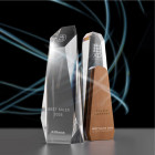 Valdena Award aus Glas und Holz in Kombination mit reinem Glasaward - 59904 - Awards