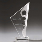 Visa Vi Award graviert aus Acrylglas in Segelform - Awards