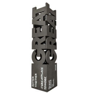 3D Great Award - Cubus mit 3D Druck erstellt - Made by ebets - awards.at