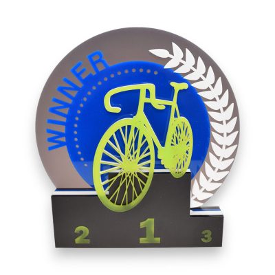 Mehrfarbiger Acryl Sport Award individuell zugeschnitten