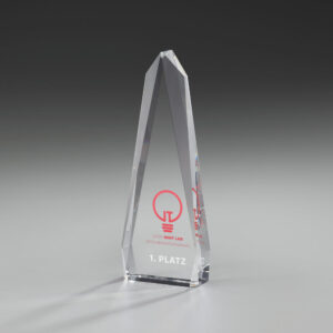 Glacier Award aus Glas bedruckt - ebets GmbH - awards.at