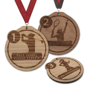 Holz Medaille Zeitgeist