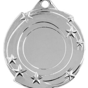 Metall Medaille Star in Silber - awards