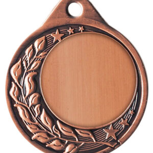 Medaille Kids 40 mm Durchmesser in Bronze mit Aufdruck - awards