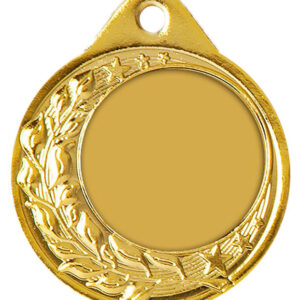 Medaille Kids 40 mm Durchmesser in Gold mit Aufdruck - awards